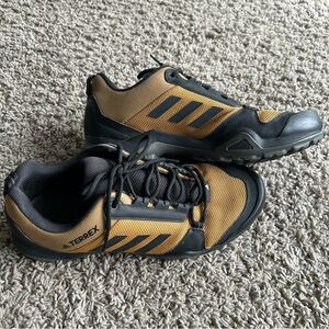Adidas Men's 10.5 Terrex AX3 Shoes G28407 Brown/Black Hiking Trail Sneakers